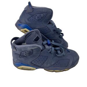 Air Jordan 6 Retro 2018 "Jimmy Butler" Boys Athletic Shoes Blue Size 7 Youth